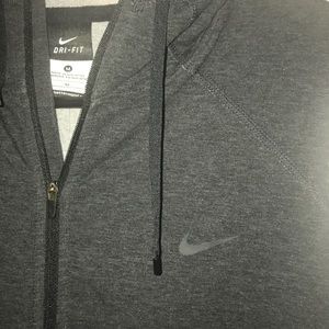 Nike Women's Sleeveless Dri-Fit Hooded 1/2 Zip